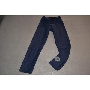 27409 Flywheel Gym Pants Leggings Capris Workout Blue Size XS Womens
